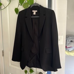 H&M black blazer worn once